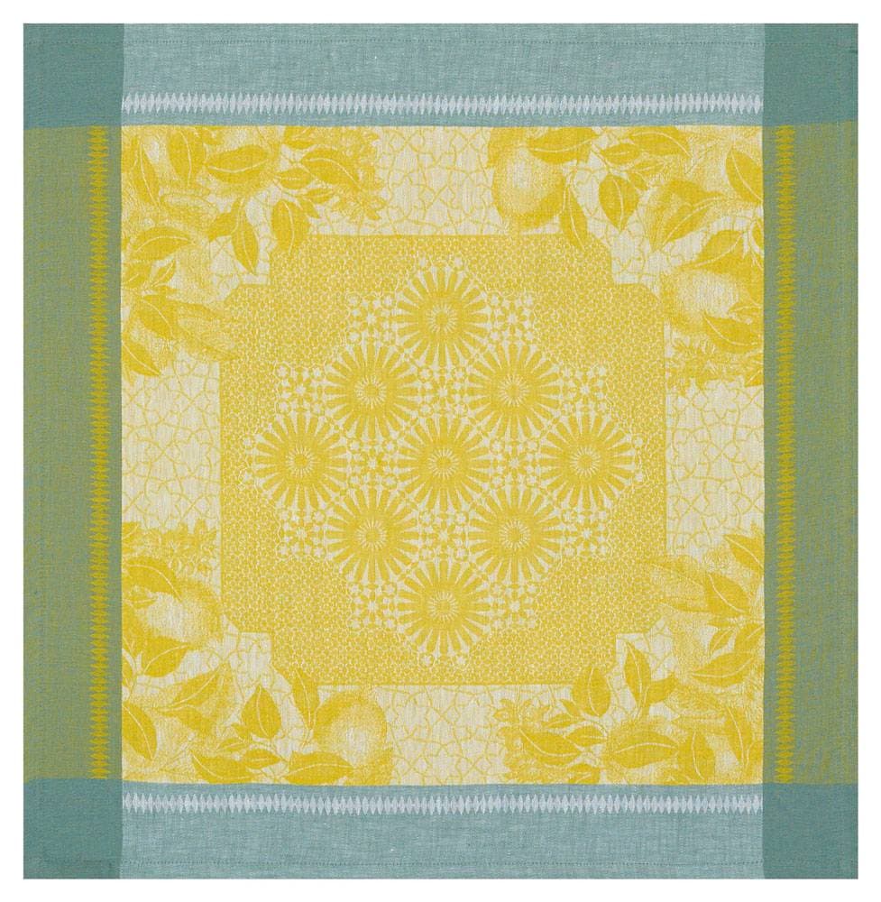 Lot de 4 Serviettes de table Jardin d’Orient Cedrat