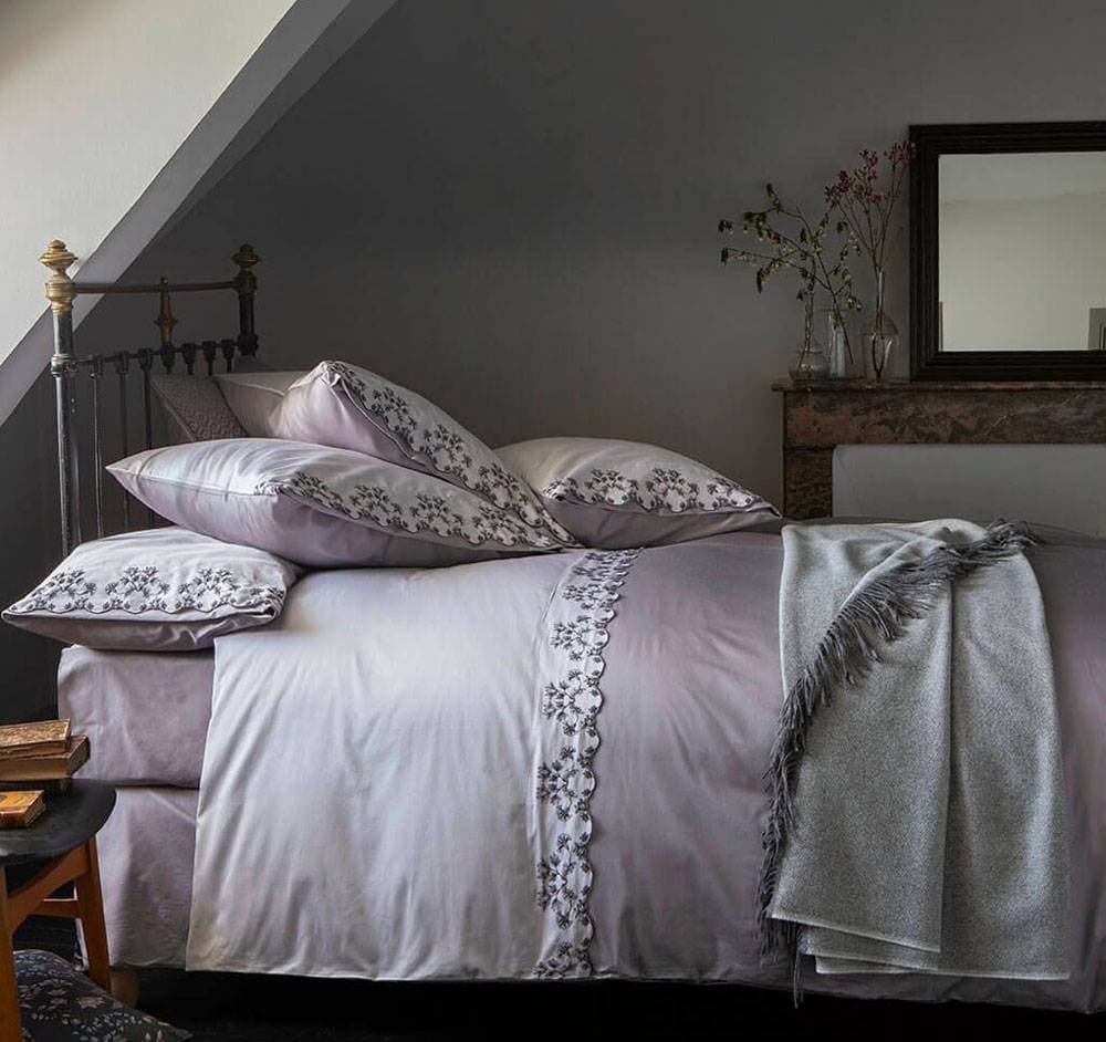 Parure de lit Rhapsody Nacre/Zibeline