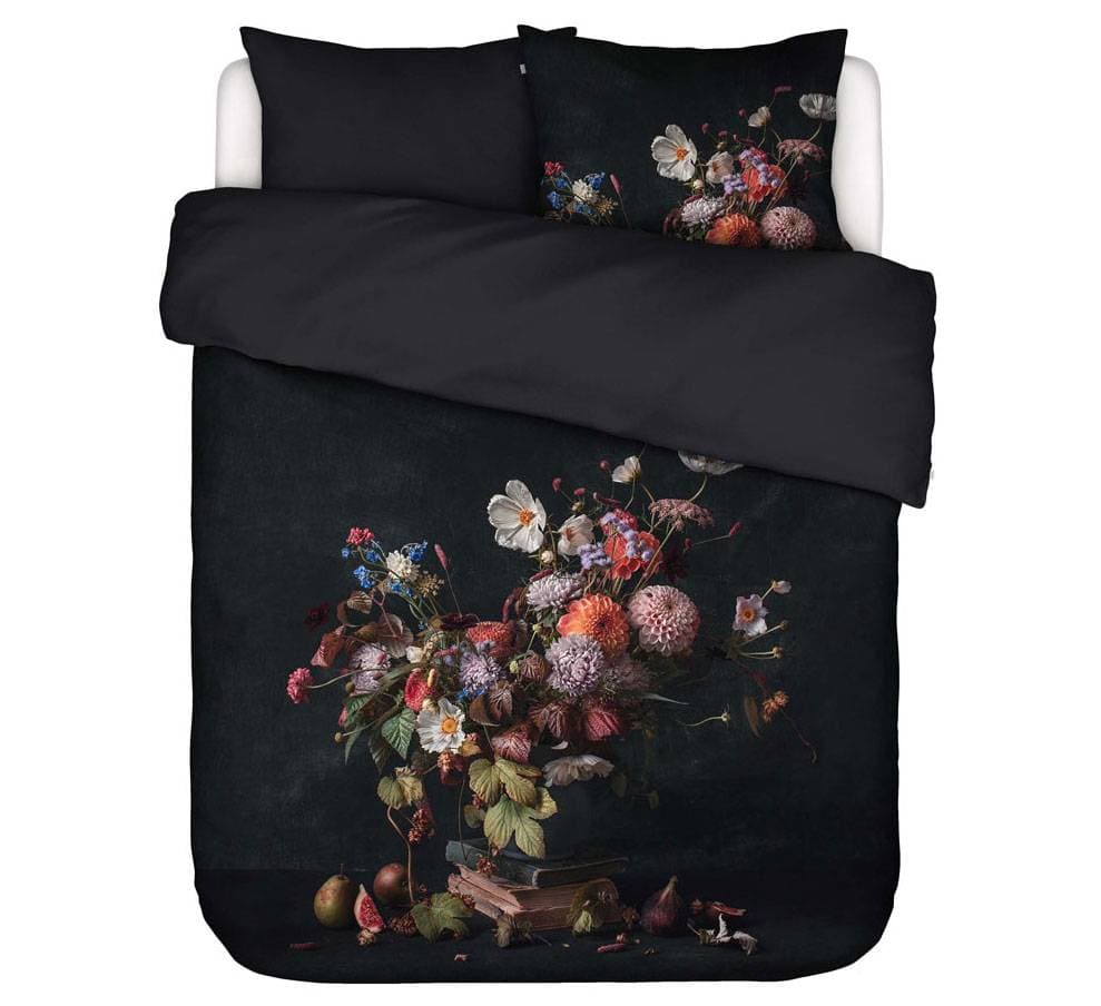 Parure de couette Bouquet anthracite