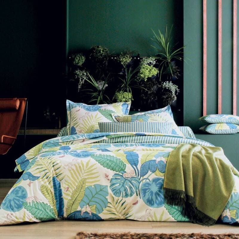 Parure de couette Bali Bleu