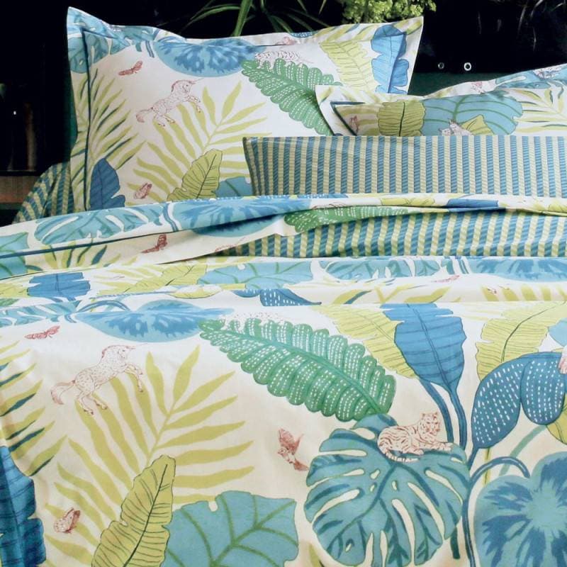 Parure de couette Bali Bleu